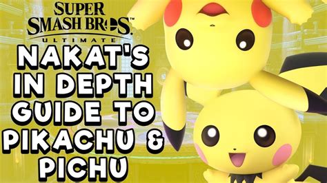 Pikachupichu Comprehensive Guide Super Smash Bros Ultimate Youtube