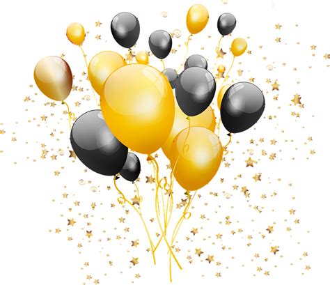 Confetti Balloons Png Png Image Collection