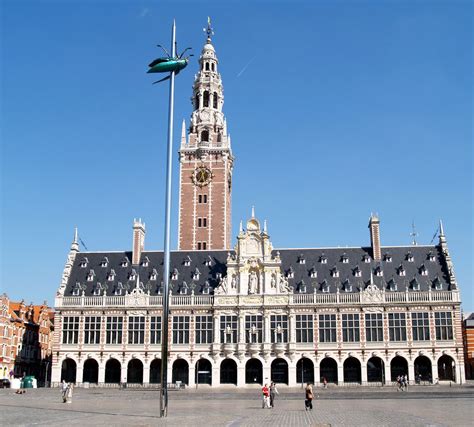 Leuven Op Kaart Belgie Bloemen