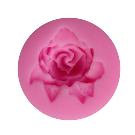 Silicone Rose And Leaf Cake Craft Polymer Clay Mould Horoeka House