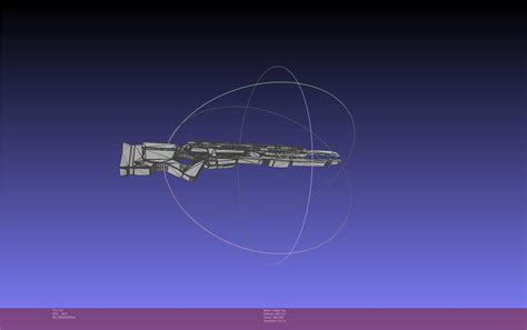 Murder Drones Uzi Railgun Basic Model 3d Model Cgtrader