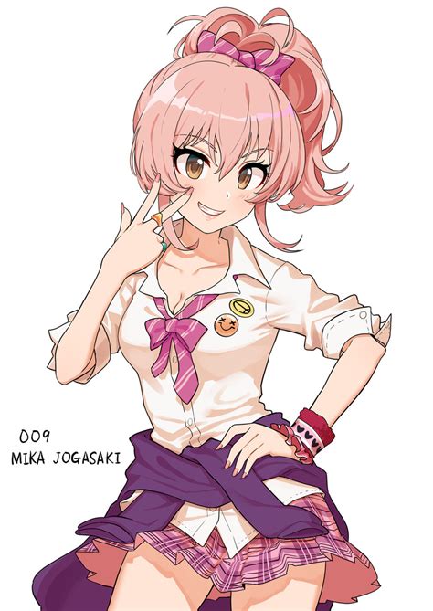Jougasaki Mika Idolmaster And More Drawn By Omaru Gyuunyuu Danbooru