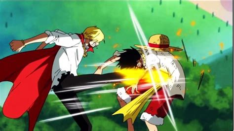 One Piece Wallpaper One Piece Luffy Vs Sanji Full Fight