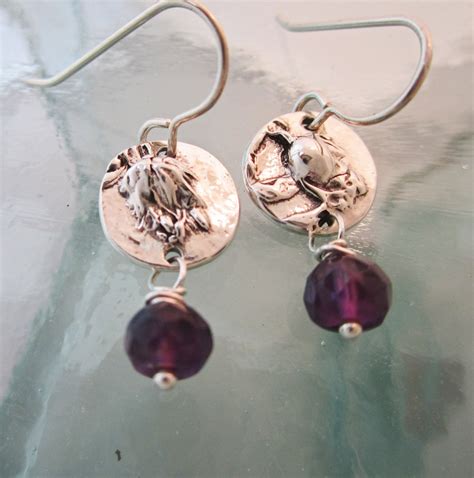 Handcrafted Artisan Earrings Silver By Teresabolanddesigns On Etsy