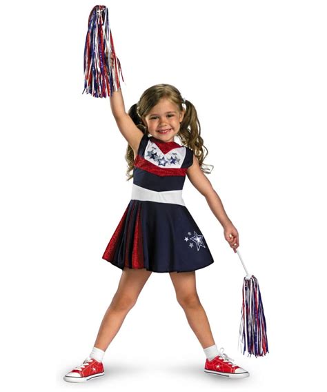Superstar Spirit Cheerleader Kids Costume