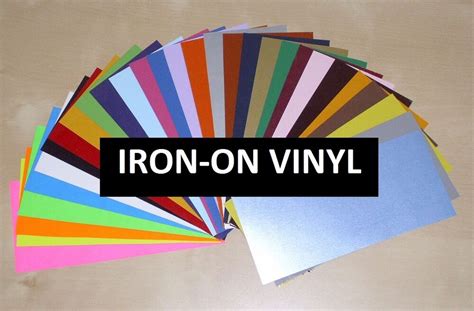 Iron on vinyl - deals on 1001 Blocks