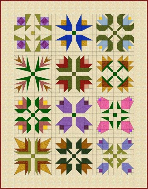 We did not find results for: Pieced Flowers Quilt Pattern | Flower quilt patterns ...