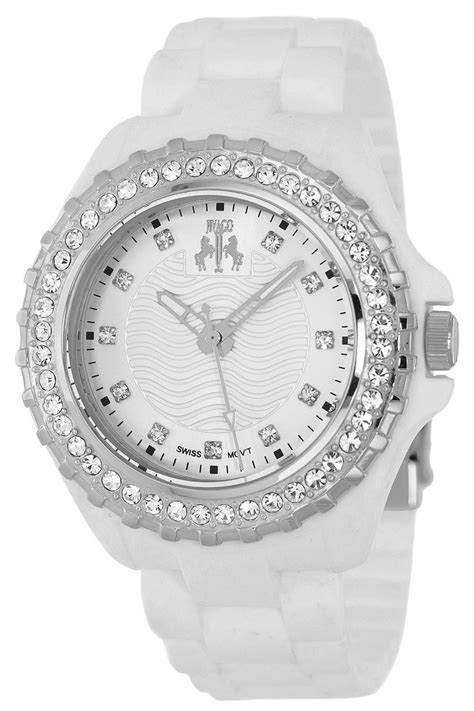 White Watches Are So Elegant Especially On This Jivago Womans Watch