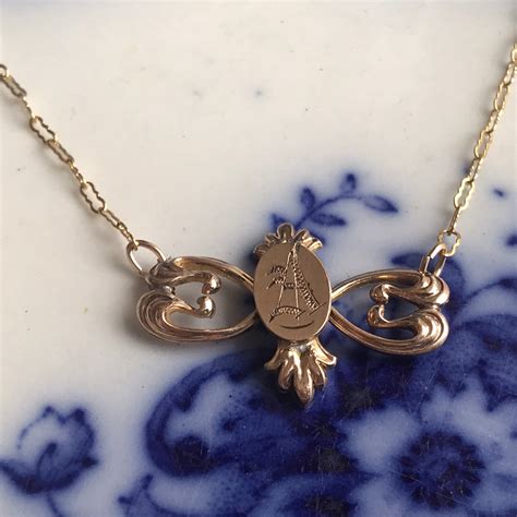 Antique Pin Necklace Anp 0802 Vanishing Heirlooms Llc