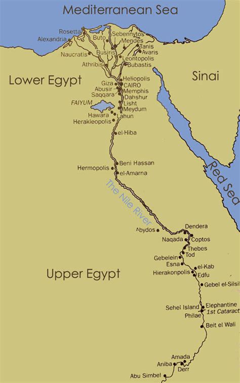 Geography Ancient Egypt 101