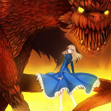 Artoria Pendragon Saber And Mana Transfer Dragon Fate And 1 More