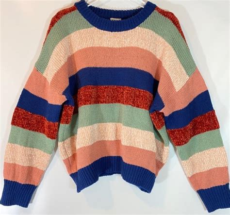 Chenille Sweater By Poof Findfashion