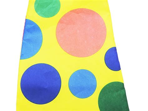 Jumbo Giant Polka Dot Clown Neck Tie Multicolor Funtober