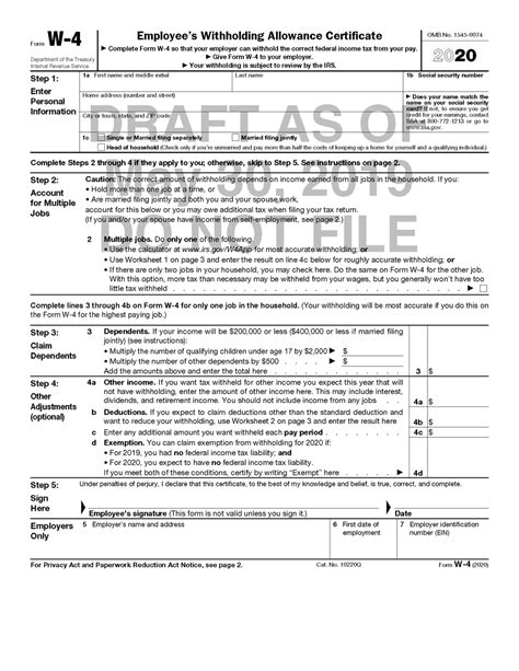 W 9 Form 2020 Printable Form Example Calendar Printable