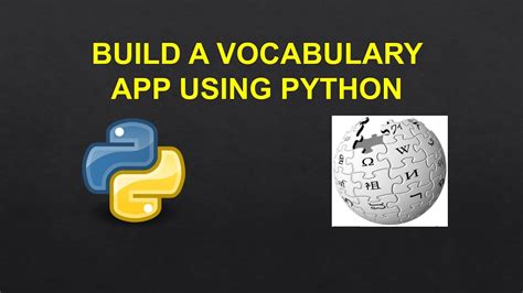 In this article, we are going to write python scripts to search for an installed application on windows and bind it with the gui application. | Build a Simple Vocabulary app using python | | Python ...