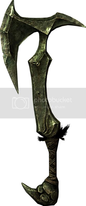Skyrim Orc War Axe And Mace Completed