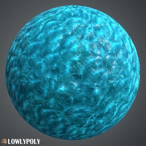 Stylized Water Texture Free Vr Ar Low Poly Texture Cgtrader