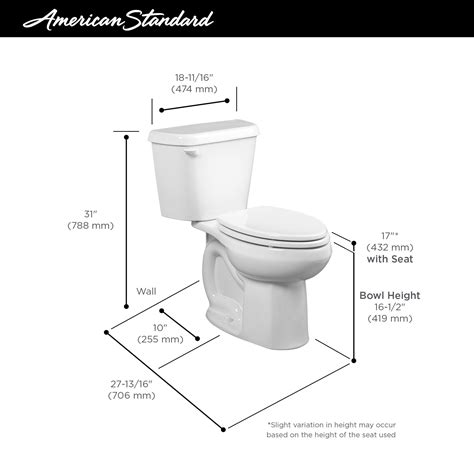 Comfort Height Toilet Dimensions Ubicaciondepersonascdmxgobmx