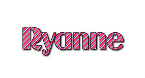 Ryanne Logo Free Name Design Tool From Flaming Text