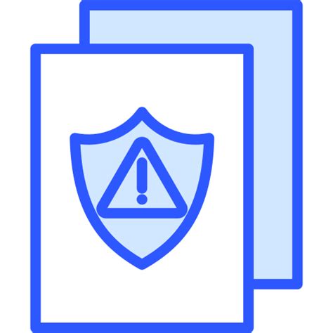 Risk Management Generic Blue Icon
