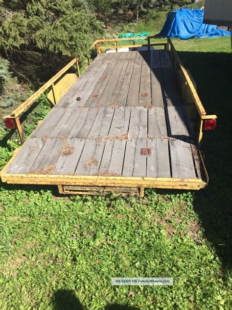 Open Cargo Trailer With Ramps