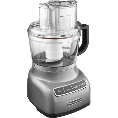 Kitchenaid food processor 9 cup kfp0935q kitchenaid. KitchenAid KFP0922CU 9 Cup Food Processor - Contour Silver