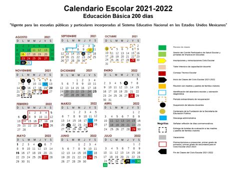 Descarga El Calendario Escolar Sep Del Estado De M Xico Riset