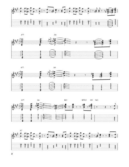 Tequila By The Champs Chuck Rio Digital Sheet Music For Guitar Tab