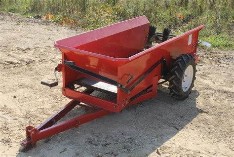 Small Ground Driven Manure Spreader Spencer Sales