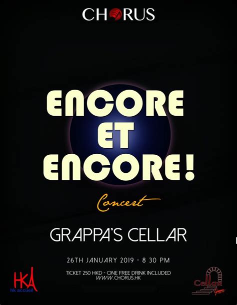 Encore Et Encore Concert Chorus