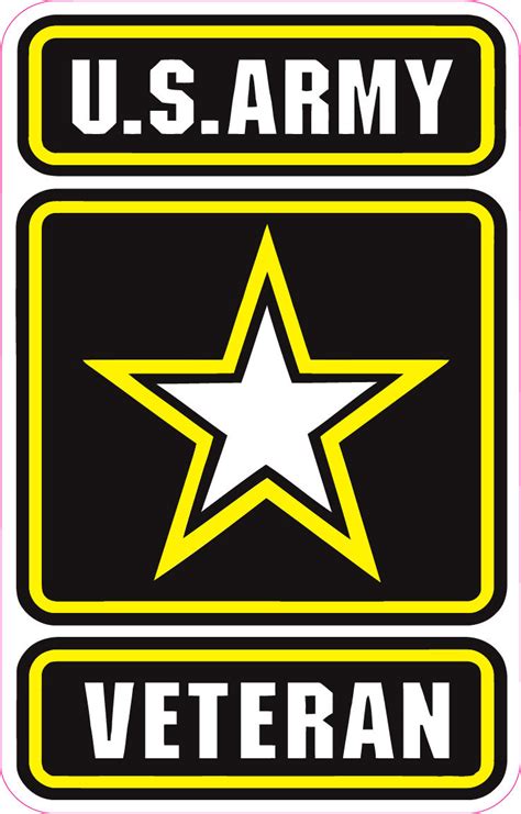 U S Army Veteran Decal Sticker