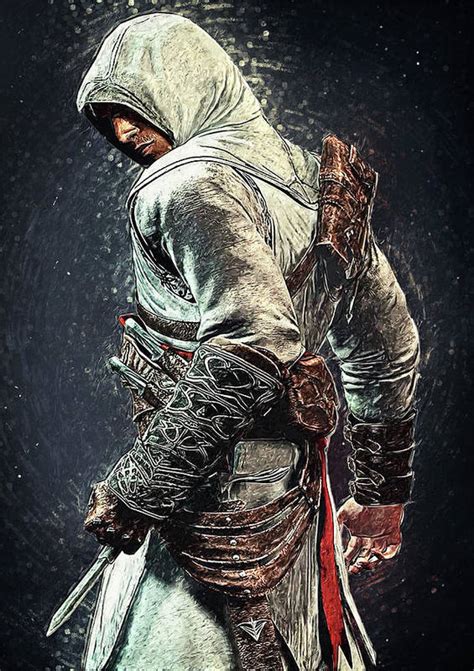 Assassins Creed Altair Art Print By Zapista Ou