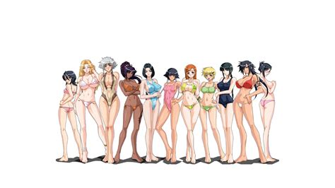 Hd Wallpaper Bleach Girls In Bikini 0014