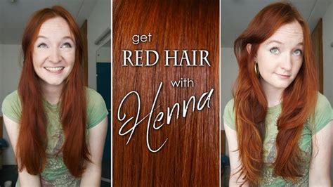 How To Dye Your Hair Red With Henna Youtube Henna Hair Dyes Henna