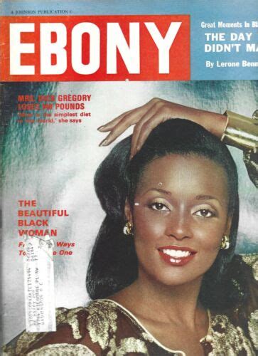 Vintage Ebony Magazine Feb 1977 Von Gretchen Shepherd Ebay