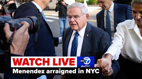 New Jersey Sen Bob Menendez To Face Judge In Federal Indictment On Corruption Charges Abc News