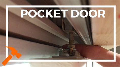 They think that door can mean to their customer's door which can be true only on a drop ship or direct ship, but they do not understand it to be door. How To Repair Your Pocket Door - YouTube