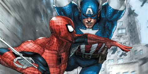 Spider Man Just Beat The Hell Out Of Captain America With His Own