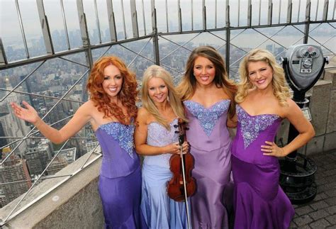 March 15 2012 Celtic Woman Performs At Empire State Building The
