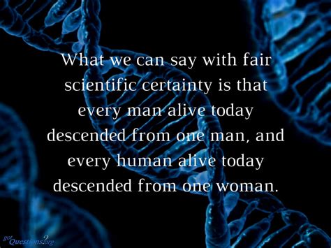 What Are Y Chromosomal Adam And Mitochondrial Eve