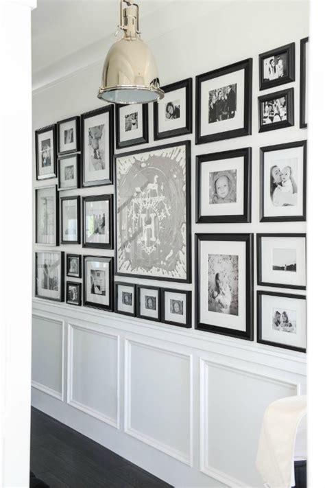white gallery wall