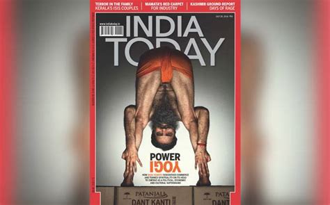 India Today Magazines Cover With Baba Ramdev Goes Viral India Today