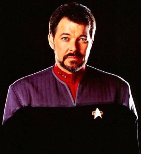 Captain William Thomas Riker Played By Jonathan Frakesthis Is Who I