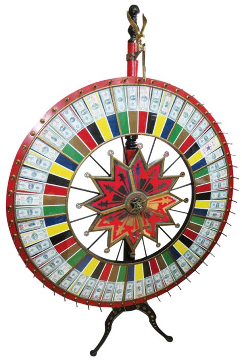 Hc Evans Jumbo Wheel Of Fortune On Stand Chairish