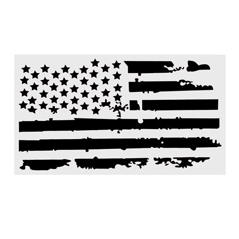 20x35 Inches Usa Flag Car Hood Stickers Vinyl Auto Cover Truck Decals