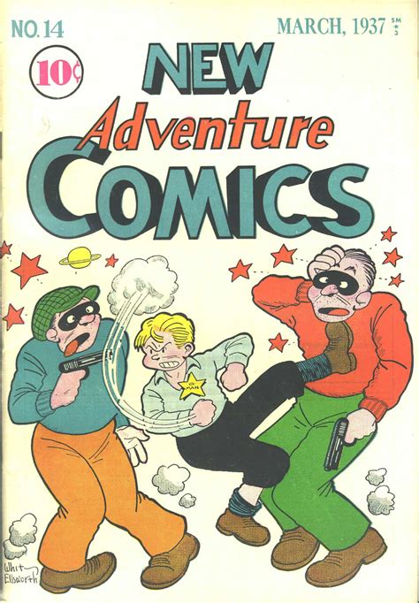 Days Of Adventure New Adventure Comics 14 March 1937