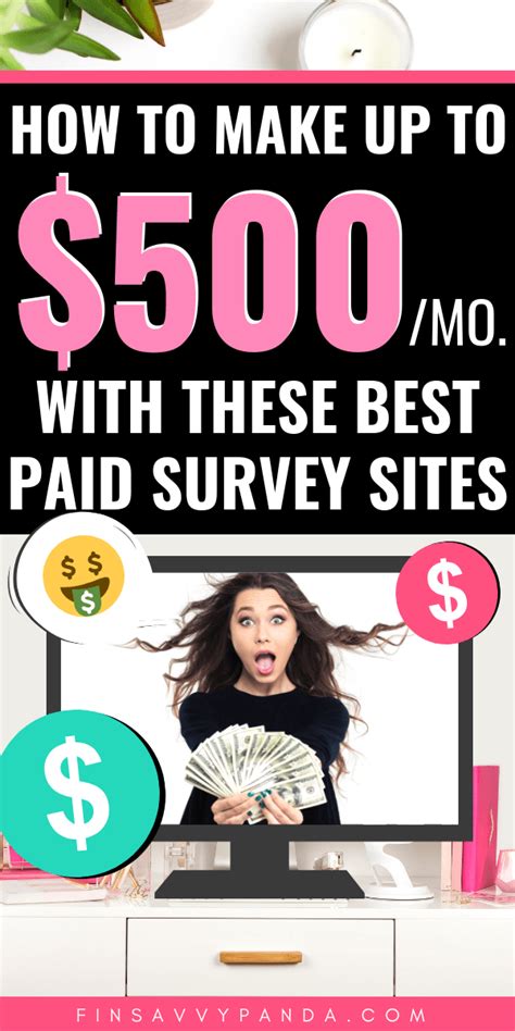 make money online with best survey sites online surveys for money surveys for cash paid
