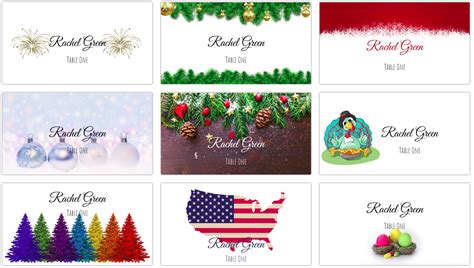 Place cards add a wonderful personal touch to any event and help your guests feel recognized and comfortable. Making your own Holiday Place Cards at Home | Place Card Me