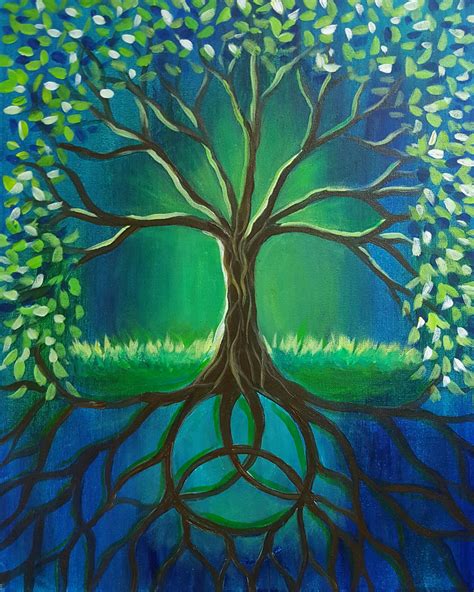 Celtic Trinity Tree At Red Robin Seven Corners Paint Nite Events