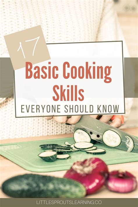 17 Basic Cooking Skills Everyone Should Know